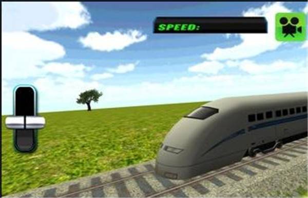 3D子弹头列车